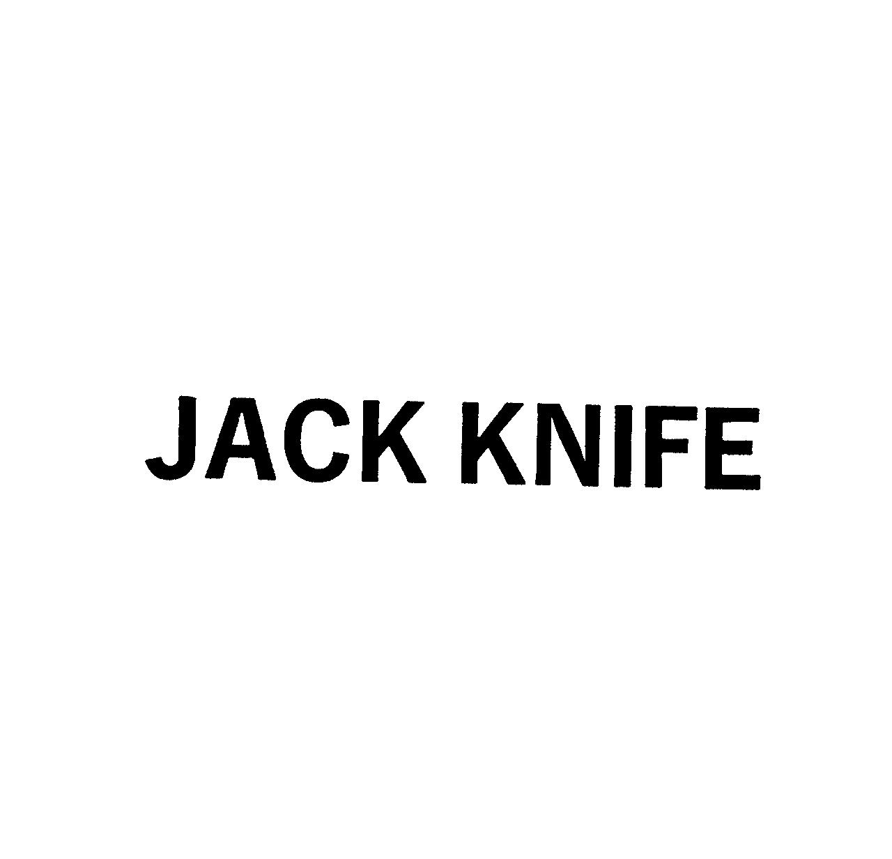 ＪＡＣＫ　ＫＮＩＦＥ