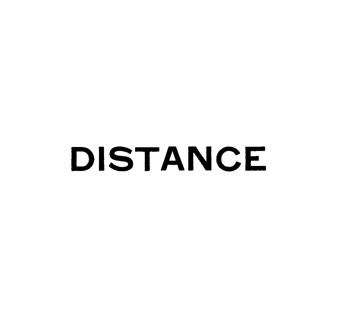 ＤＩＳＴＡＮＣＥ
