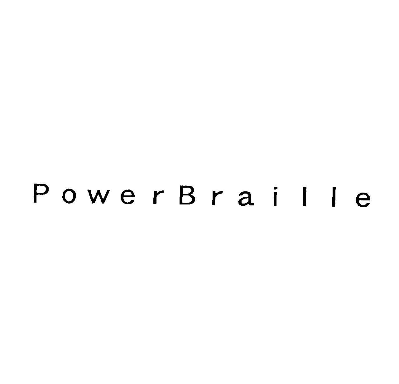 ＰｏｗｅｒＢｒａｉｌｌｅ