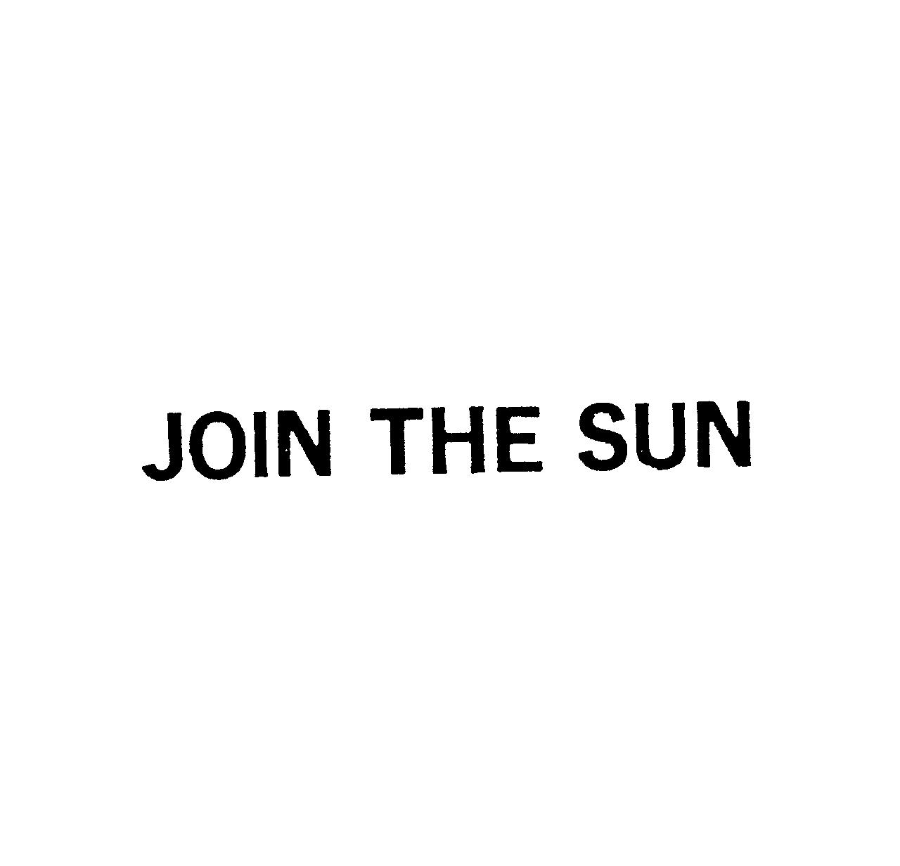 ＪＯＩＮ　ＴＨＥ　ＳＵＮ