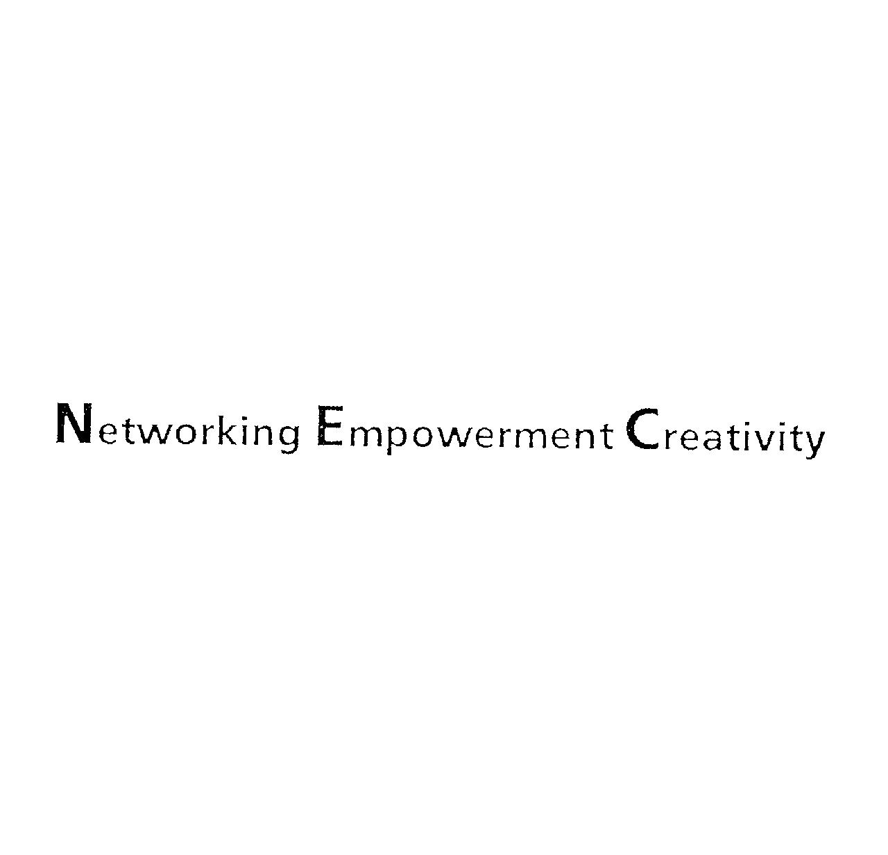 Ｎｅｔｗｏｒｋｉｎｇ　Ｅｍｐｏｗｅｒｍｅｎｔ　Ｃｒｅａｔｉｖｉｔｙ