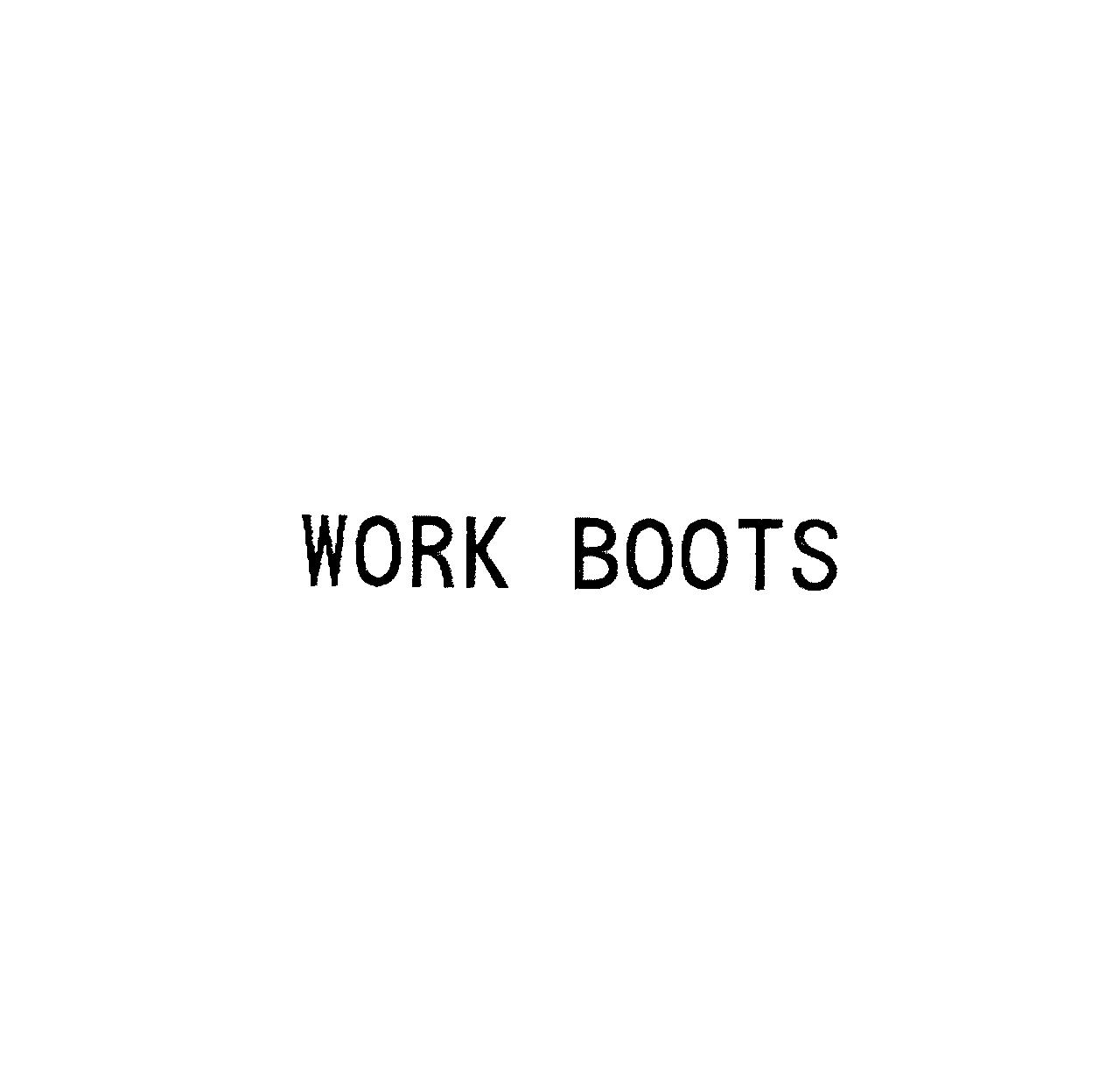 ＷＯＲＫ　ＢＯＯＴＳ