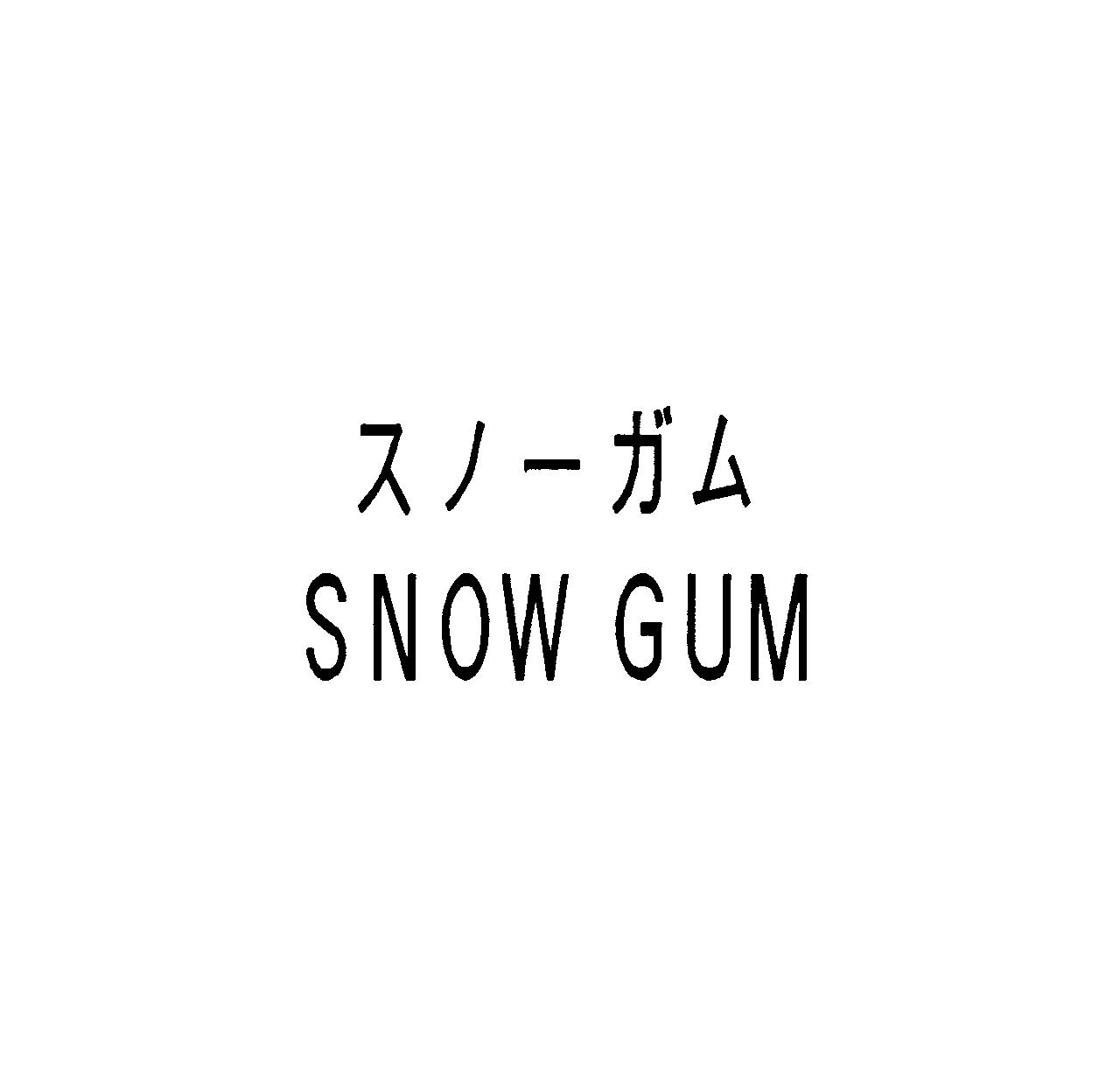 スノーガム＼ＳＮＯＷ　ＧＵＭ