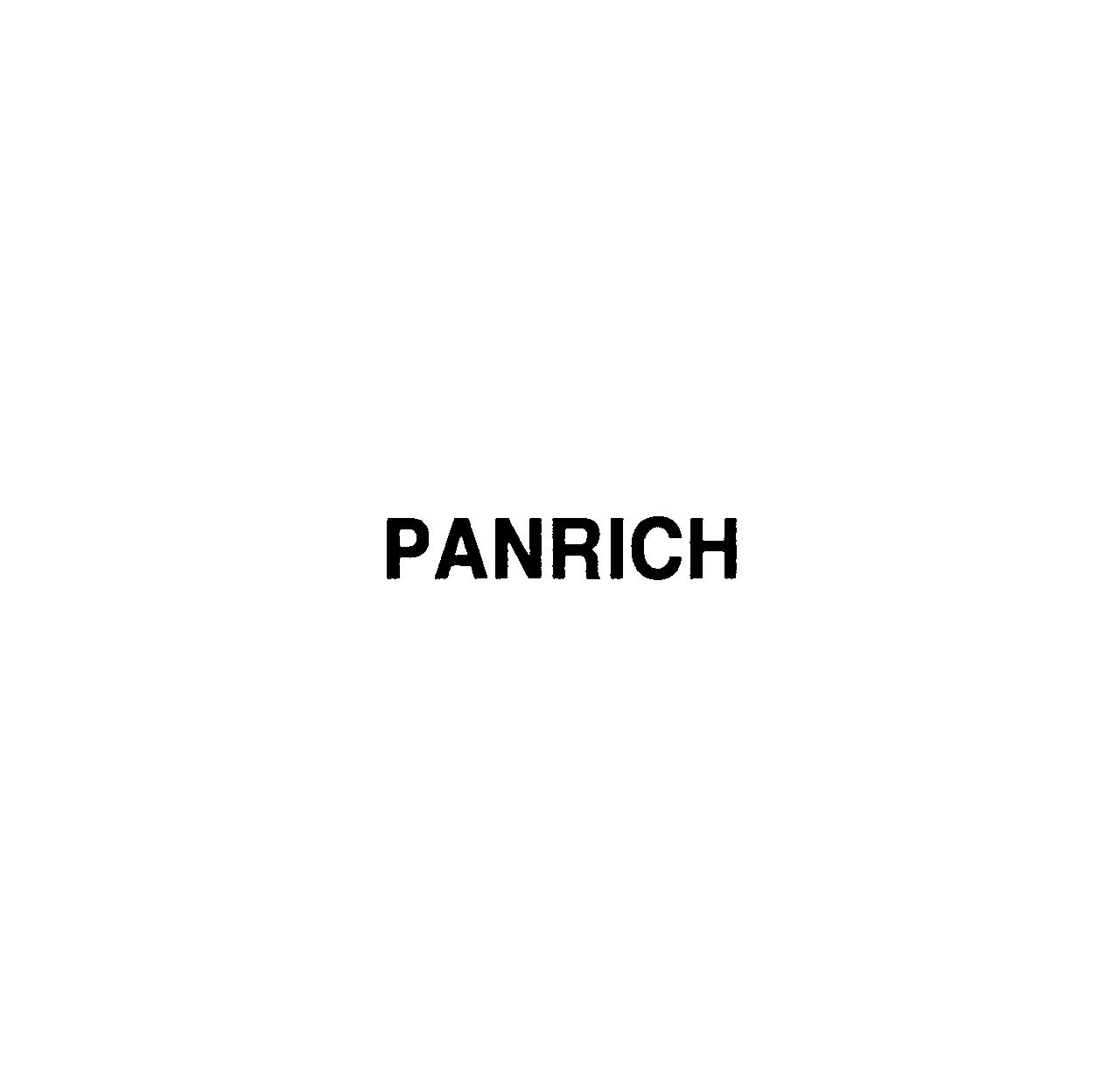 ＰＡＮＲＩＣＨ