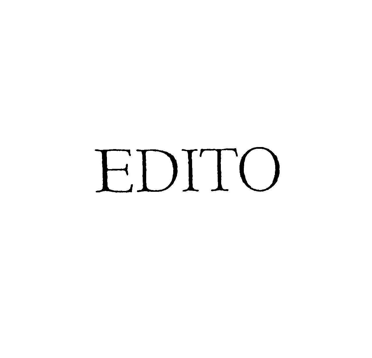 ＥＤＩＴＯ