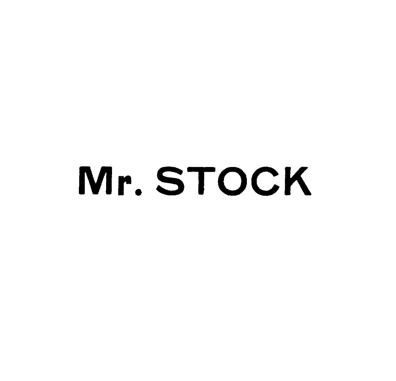 Ｍｒ．ＳＴＯＣＫ