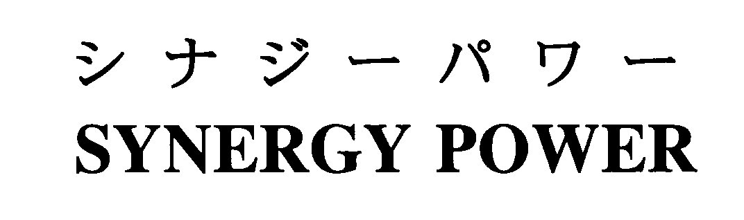 シナジーパワー＼ＳＹＮＥＲＧＹ　ＰＯＷＥＲ