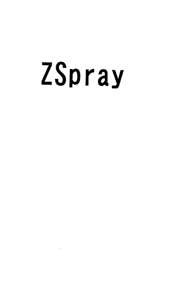 ＺＳｐｒａｙ