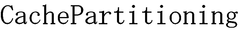 ＣａｃｈｅＰａｒｔｉｔｉｏｎｉｎｇ