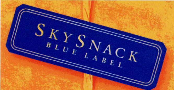 ＳＫＹＳＮＡＣＫ＼ＢＬＵＥ　ＬＡＢＥＬ