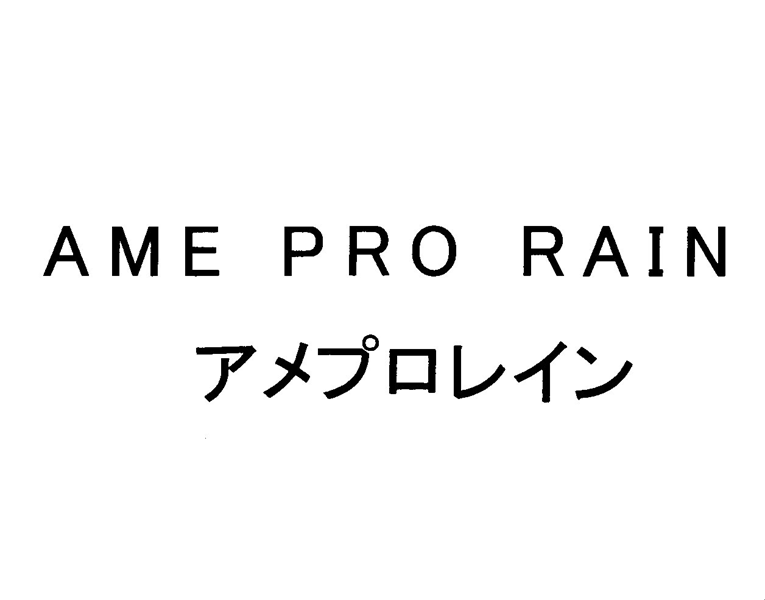 ＡＭＥ　ＰＲＯ　ＲＡＩＮ＼アメプロレイン