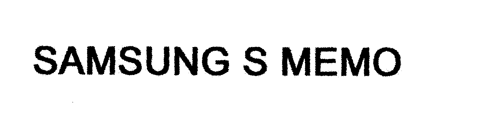 ＳＡＭＳＵＮＧ　Ｓ　ＭＥＭＯ