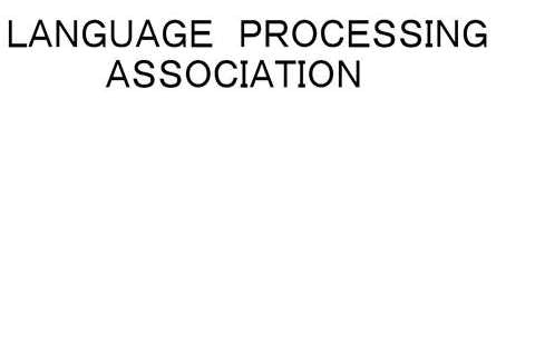 ＬＡＮＧＵＡＧＥ　ＰＲＯＣＥＳＳＩＮＧ＼ＡＳＳＯＣＩＡＴＩＯＮ