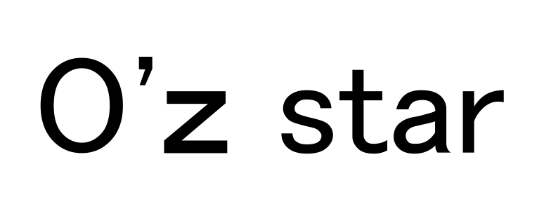 Ｏ’ｚ　ｓｔａｒ