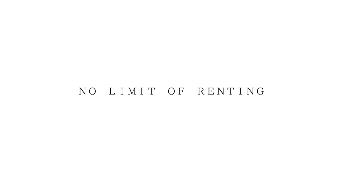 ＮＯ　ＬＩＭＩＴ　ＯＦ　ＲＥＮＴＩＮＧ