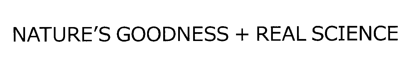 ＮＡＴＵＲＥ’Ｓ　ＧＯＯＤＮＥＳＳ　＋　ＲＥＡＬ　ＳＣＩＥＮＣＥ