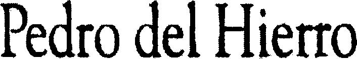 Pedro del Hierro