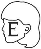 E & human face device