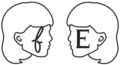 f E & human double face device