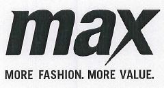 max MORE FASHION. MORE VALUE.