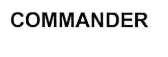 COMMANDER