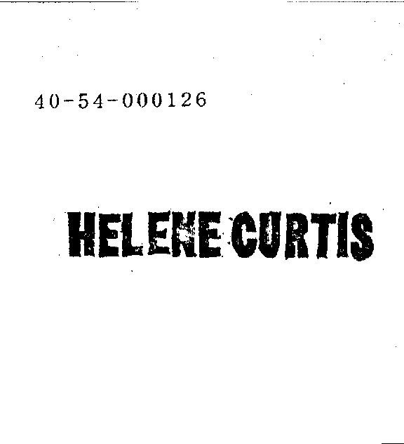 HELENE CURTIS