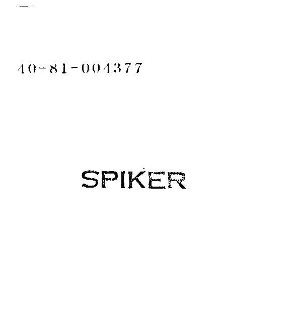 SPIKER