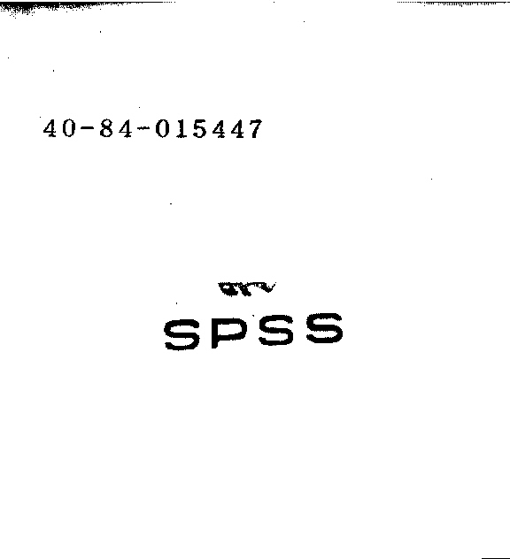 SPSS