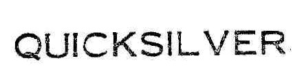 QUICKSILVER