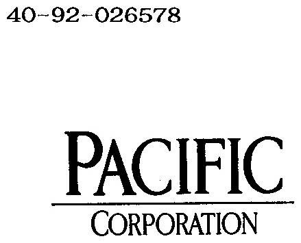 PACIFIC CORPORATION