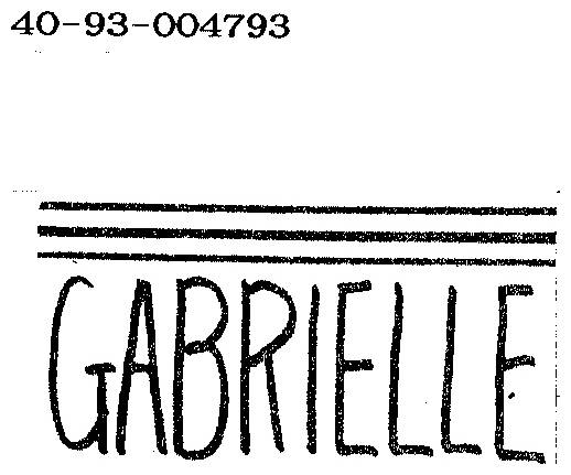 GABRIELLE