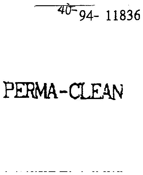 PERMA-CLEAN