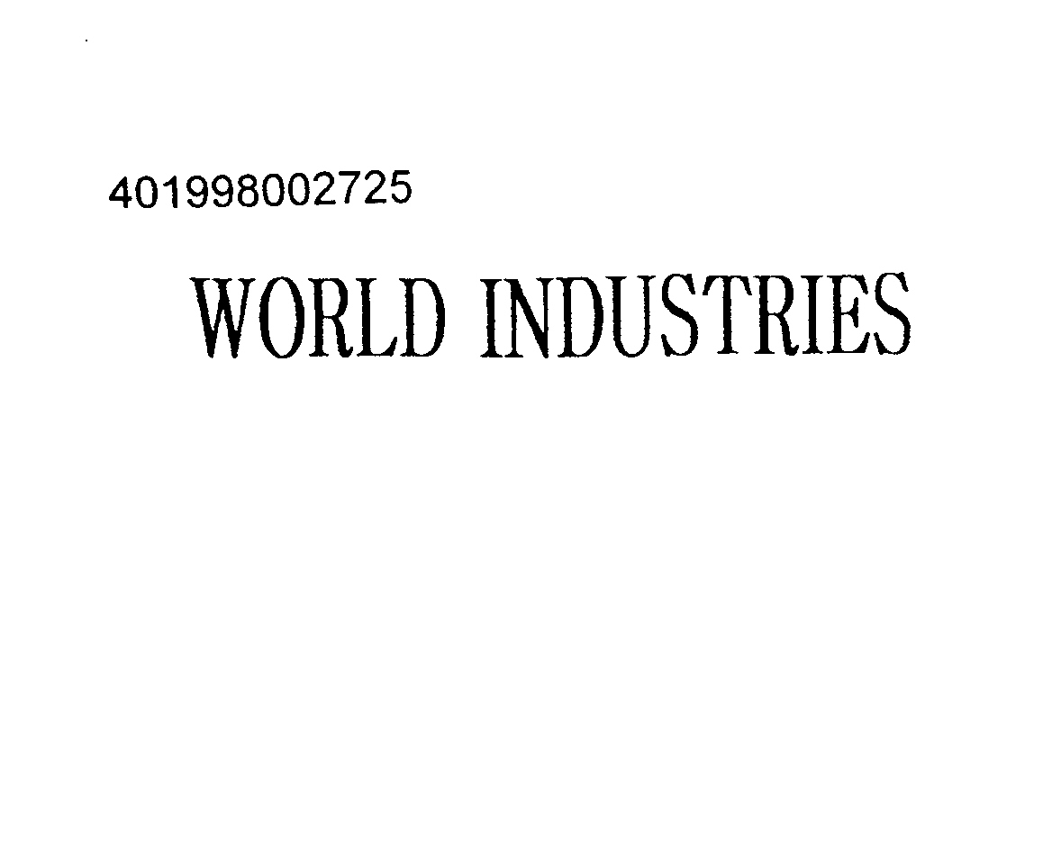 WORLD INDUSTRIES