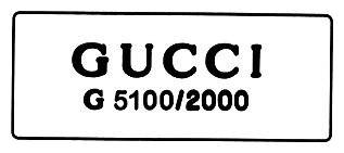 GUCCI G 5100/2000