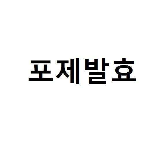 포제발효