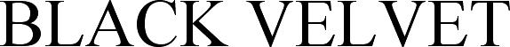 BLACK VELVET