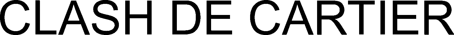 CLASH DE CARTIER