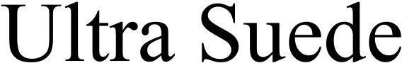 Ultra Suede