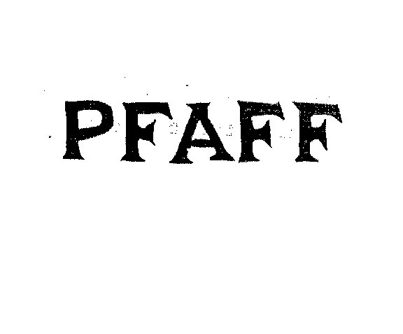 PFAFF