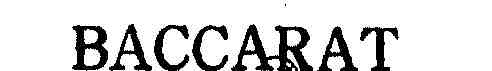 BACCARAT