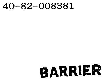 BARRIER