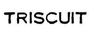 TRISCUIT