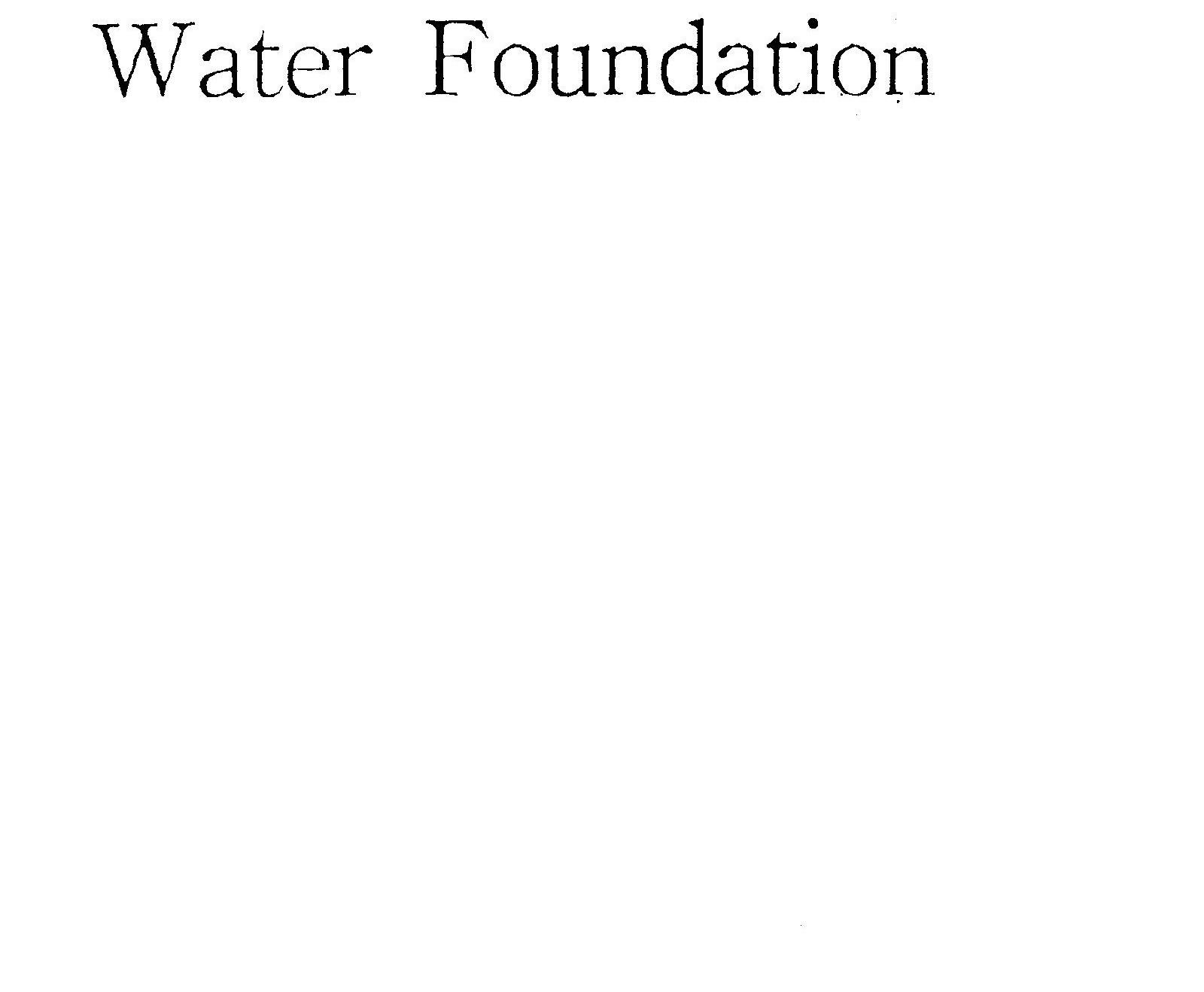 Water Foundation