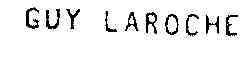 GUY LAROCHE