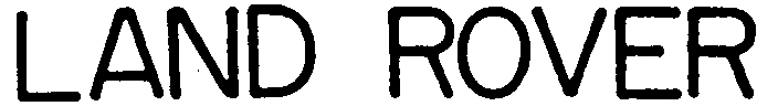 LAND ROVER