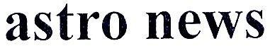 ASTRO NEWS