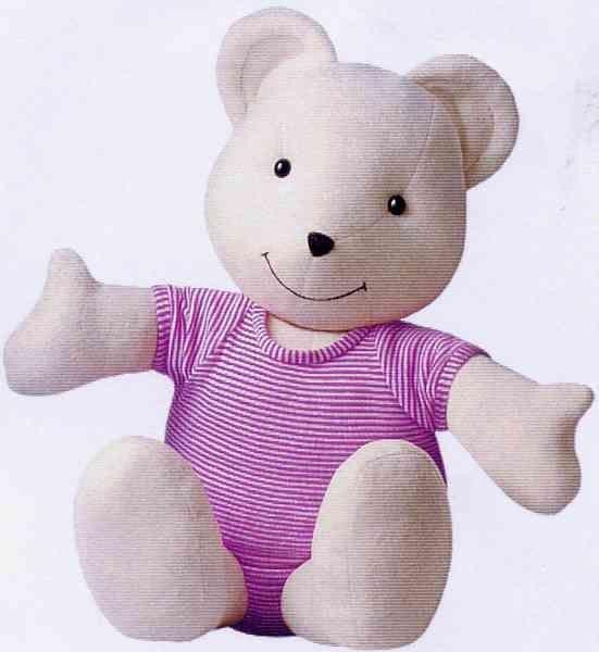 BEAR DEVICE IN PINK T-SHIRT