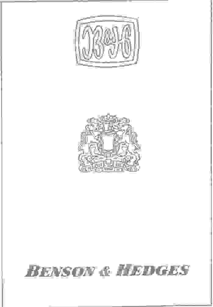 BENSON & HEDGES SPECIAL FILTER Label