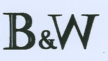 B & W
