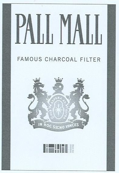 PALL MALL FAMOUS CHARCOAL FILTER